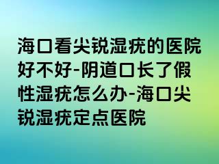 海口看尖锐湿疣的医院好不好-阴道口长了假性湿疣怎么办-海口尖锐湿疣定点医院