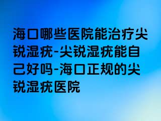 海口哪些医院能治疗尖锐湿疣-尖锐湿疣能自己好吗-海口正规的尖锐湿疣医院