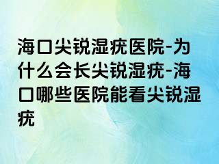 海口尖锐湿疣医院-为什么会长尖锐湿疣-海口哪些医院能看尖锐湿疣