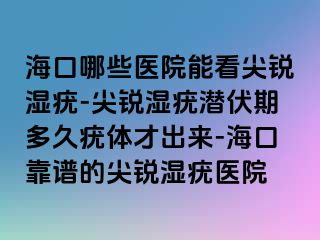 海口哪些医院能看尖锐湿疣-尖锐湿疣潜伏期多久疣体才出来-海口靠谱的尖锐湿疣医院