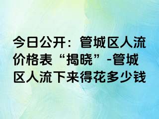 今日公开：管城区人流价格表“揭晓”-管城区人流下来得花多少钱